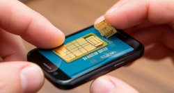 Установка Sim-карты в устройство